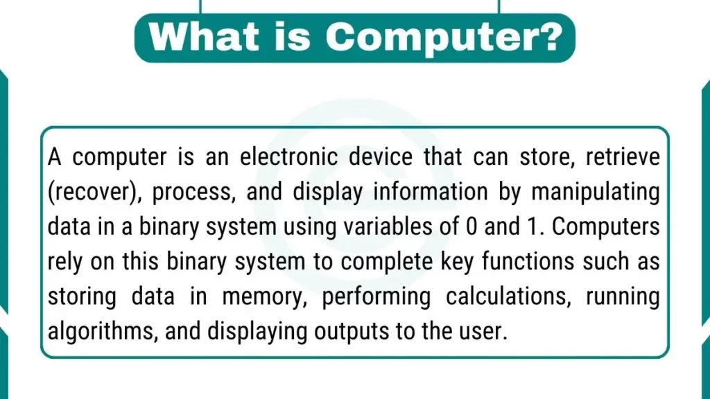 image showing What is Computer define
