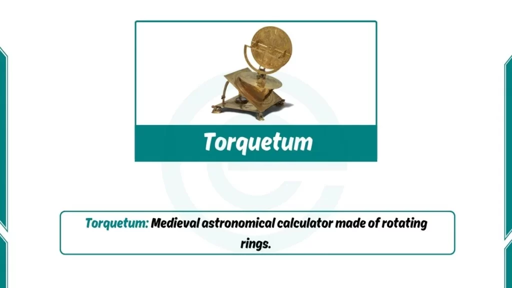 image showing Torquetum as an example of analog computer