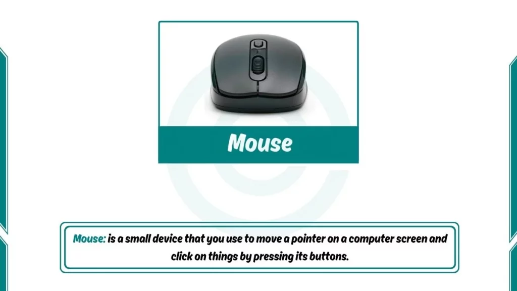 image showing Mouse as an input device