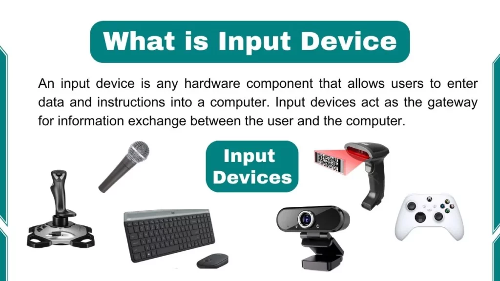 image showing input device