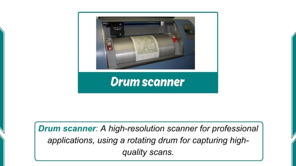Image showing Drum scanner device