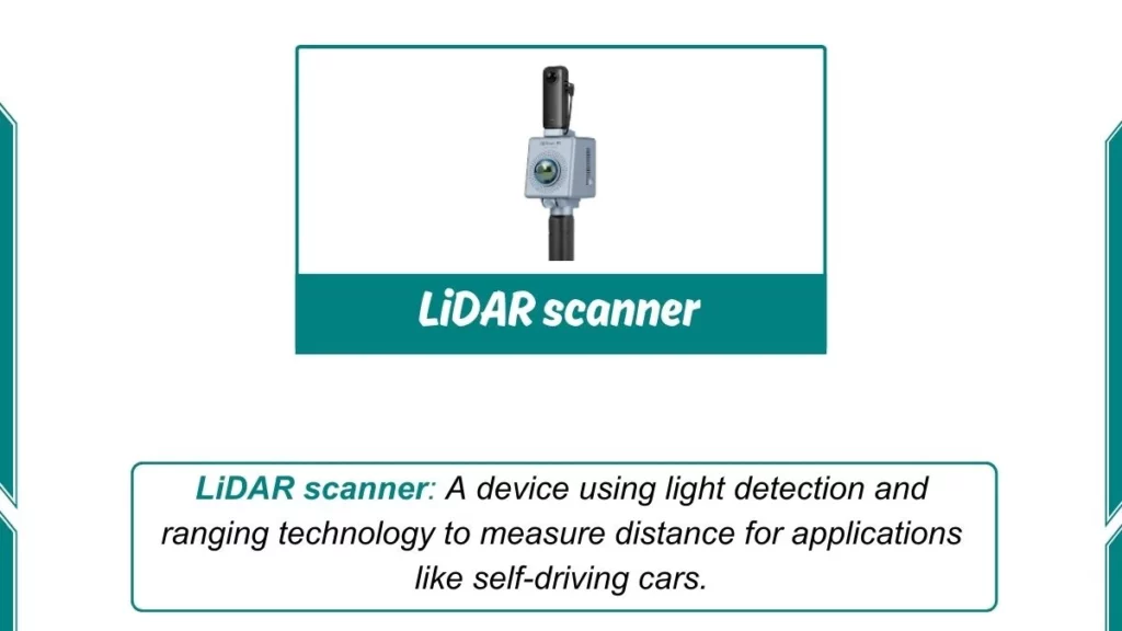 image showing lidar scanner device