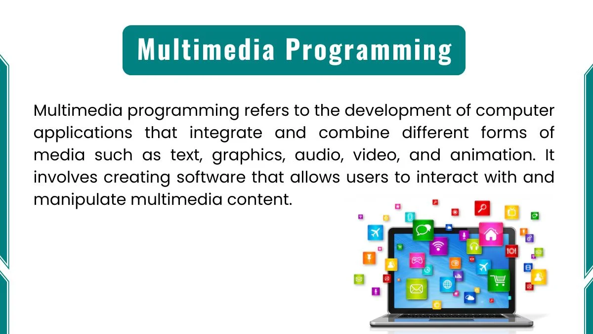 image showing define of multimedia programming