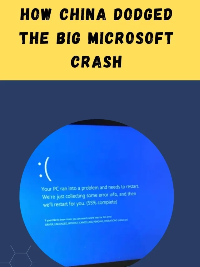 How China Dodged the Big Microsoft Crash image