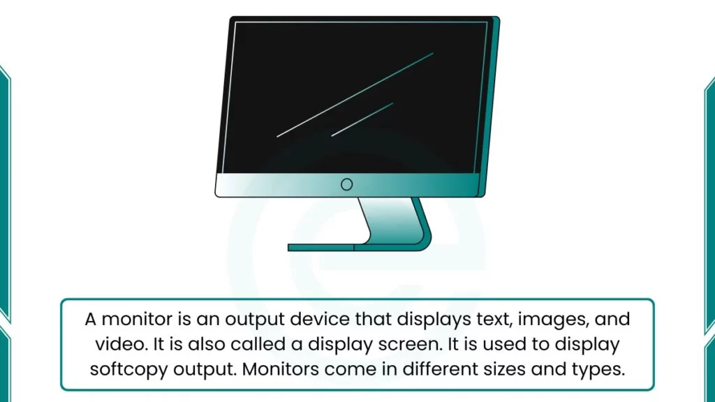 image showing monitor with define