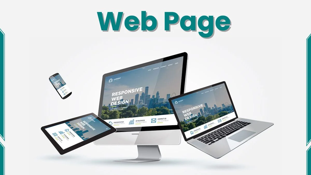 image showing web pages