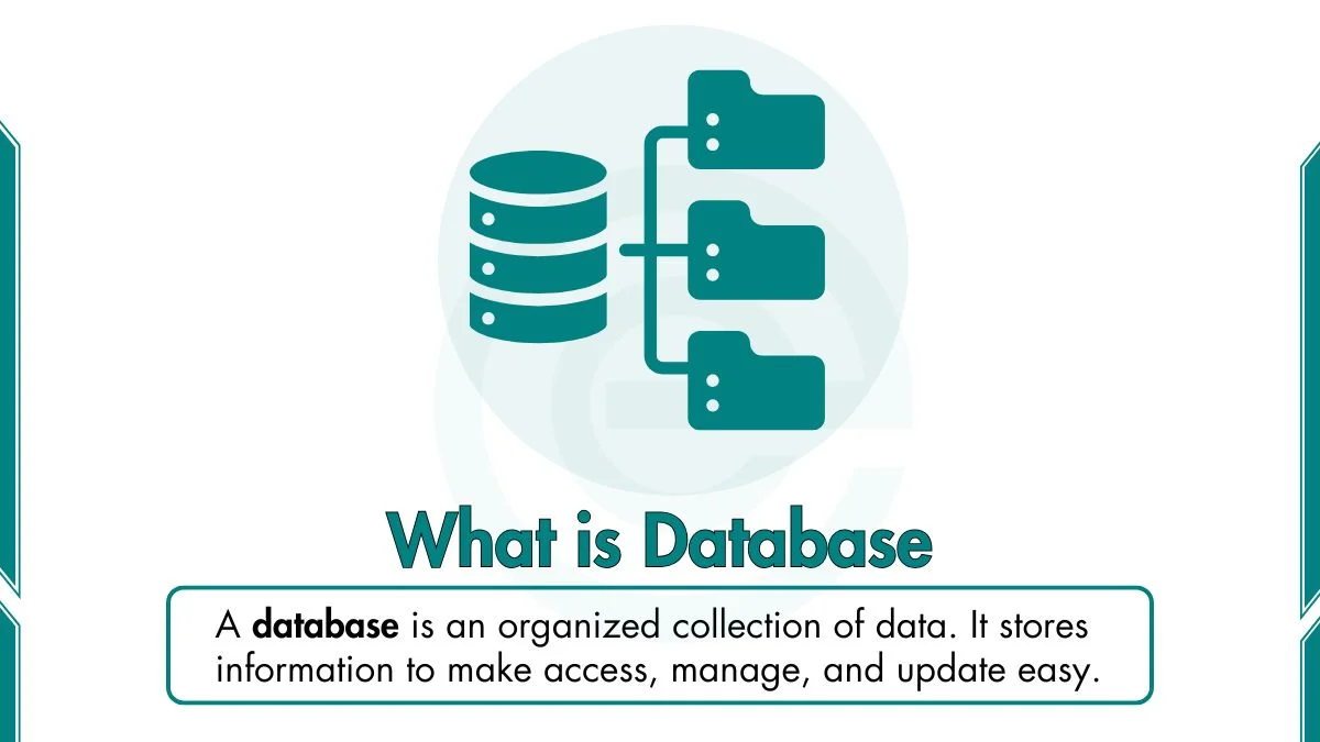 image showing define of database