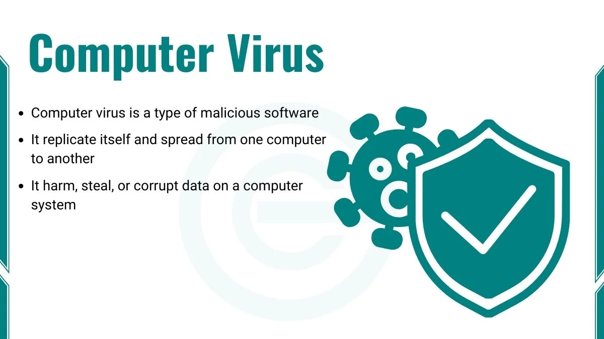 image showing computer virus